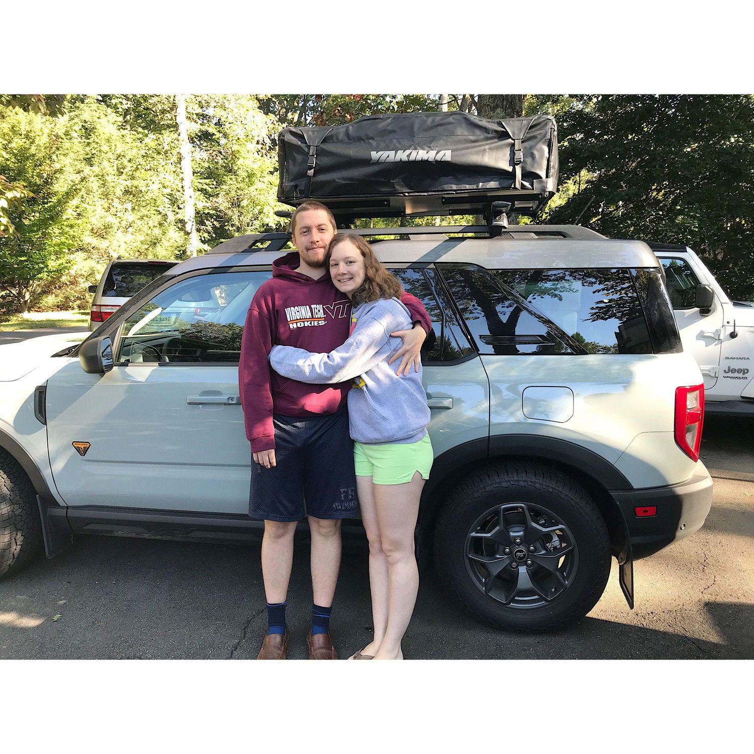 The start of our cross country road trip!