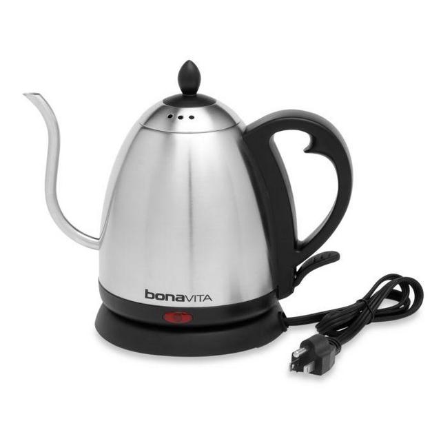Bonavita® 33.5-Ounce Electric Gooseneck Kettle in Stainless Steel