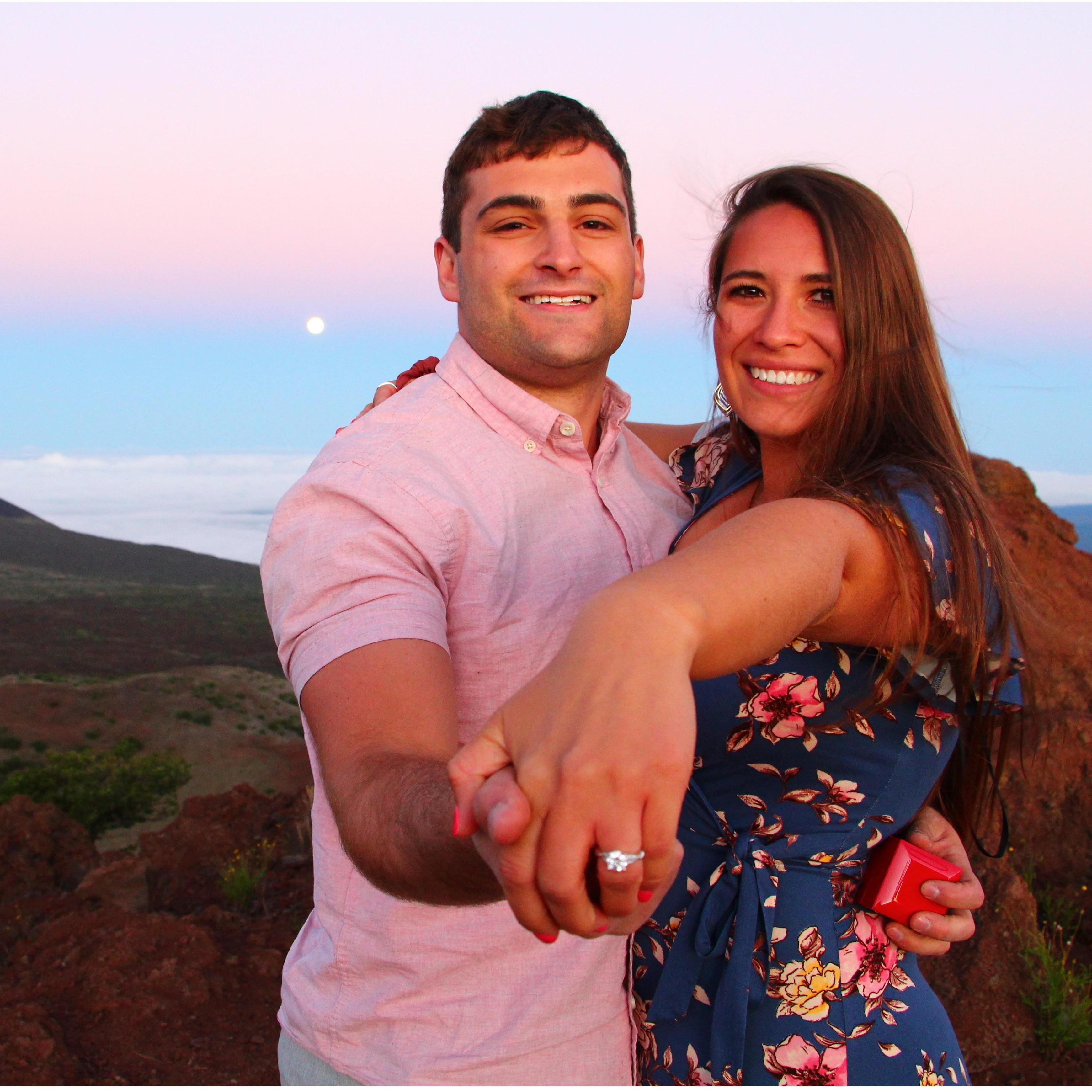 Our Engagement on Mauna Kea Hawaii, 2019