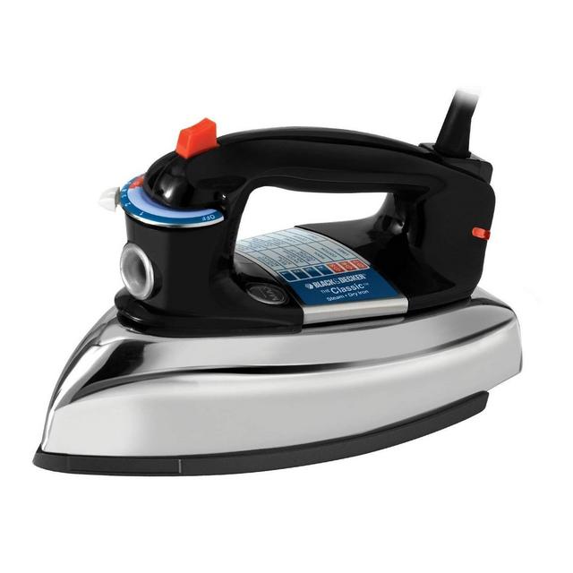 Black+Decker - BLACK+DECKER Classic Steam Iron, F67E