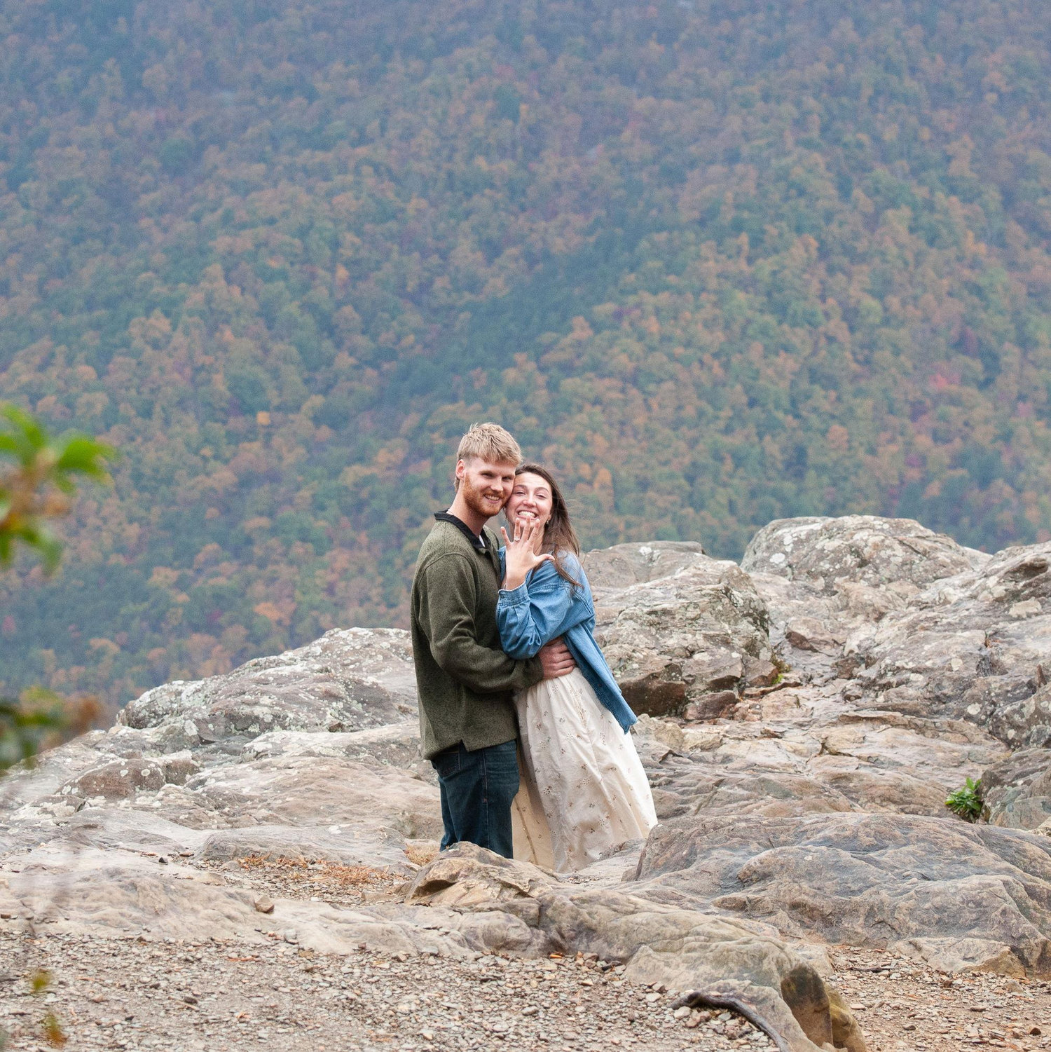 She said yes!