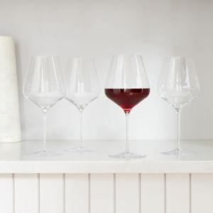 Starlight Lead-Free Crystal Red Wine Glass Set of 8 I West Elm