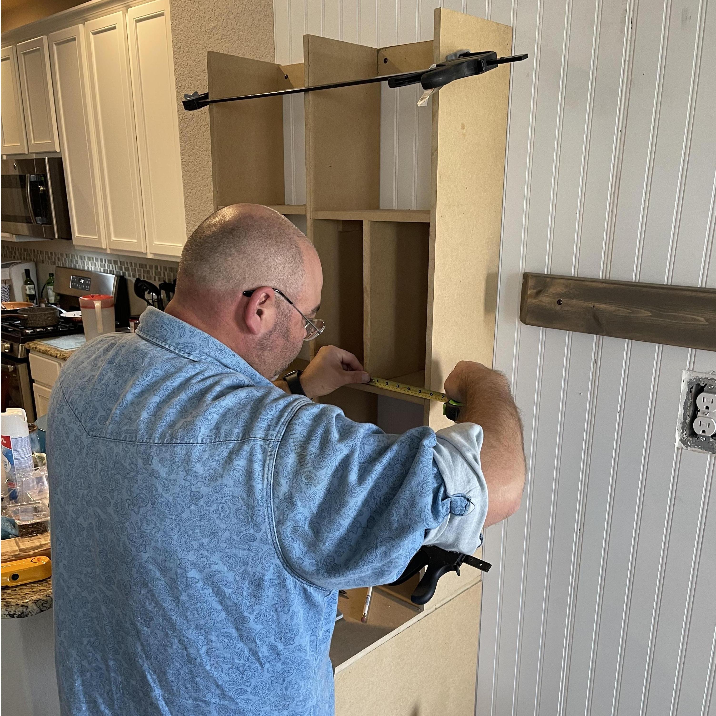 We spend 3 days with My daddy Remodeling my house, adding a mud room... I had no idea Darrel had a ring in his pocket the entire time... to scared to propose! Thanksgiving 2019
