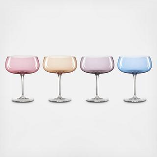 True Colors Cocktail Glass, Set of 4