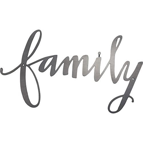 Primitives by Kathy 34224 Precison Cut Metal Word Sign, Family
