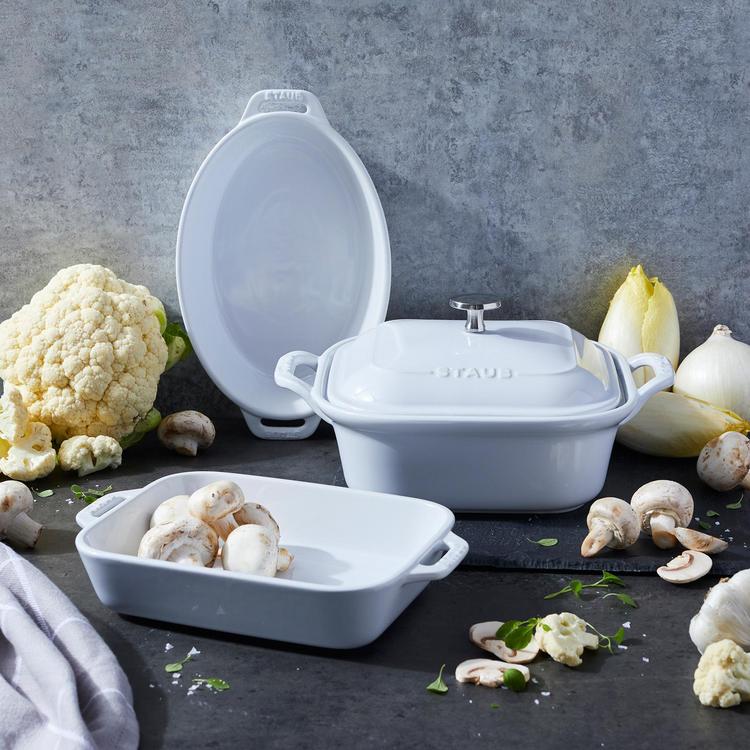 Staub, 4-Piece Mixed Baking Dish Set | Zola