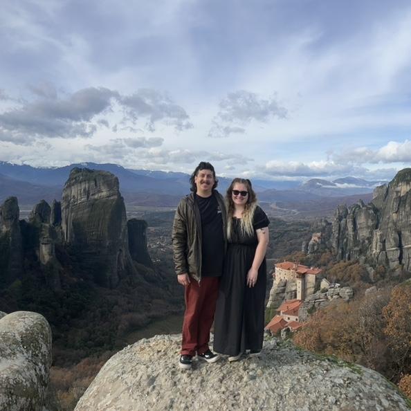Visited the monasteries in Meteora, Greece.