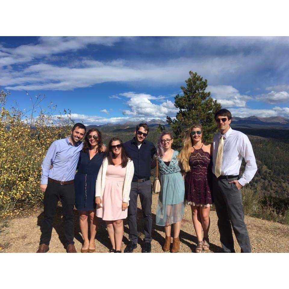 September 22, 2017: Josh and Allie's wedding in Grandby, CO. The weekend Nick "officially" asked Jen to be his girlfriend, aka, "Hey, so, uh, so, do you want to be my girlfriend, or?"