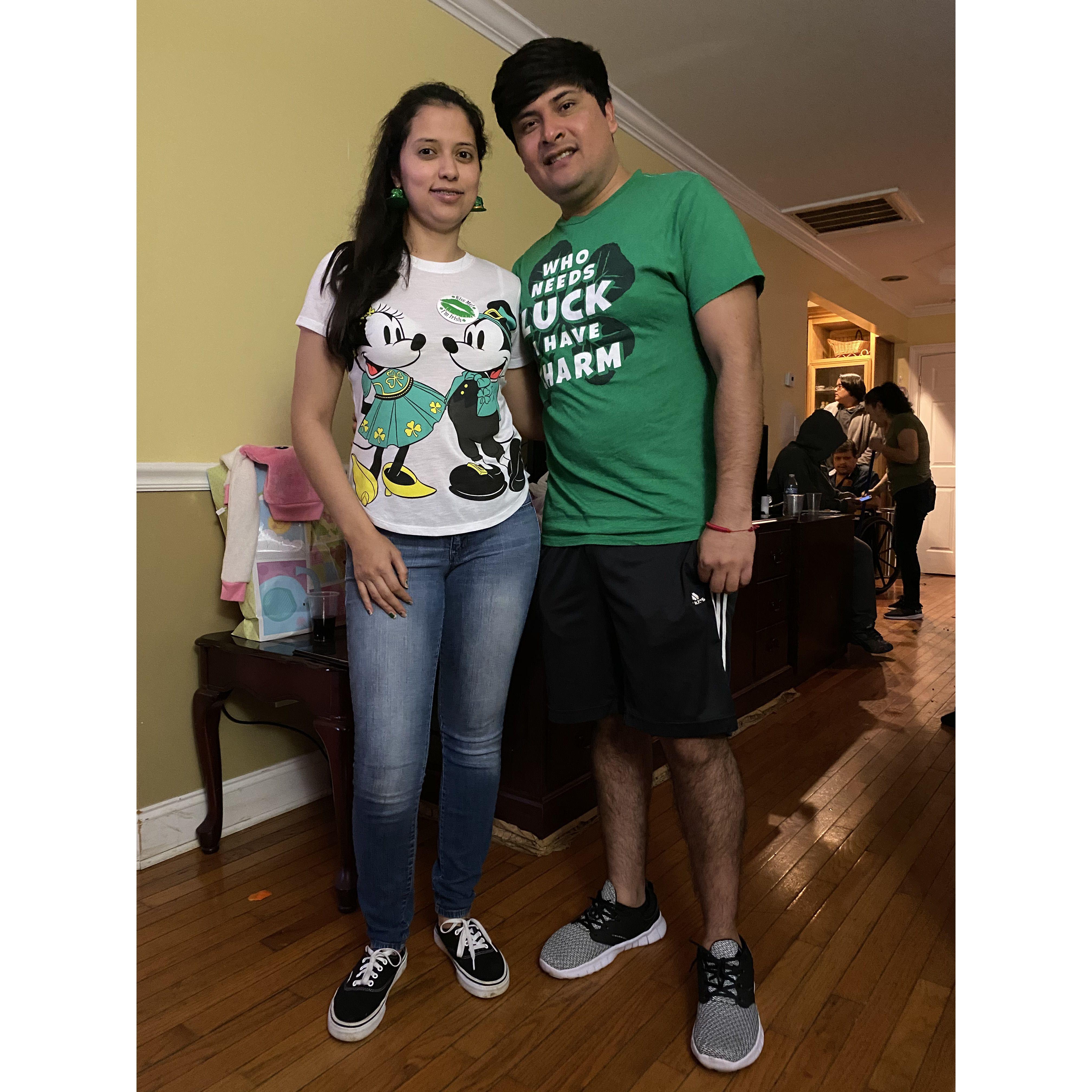 St. Patrick's Day celebration