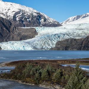 Mendenhall Glacier and Guided Walk by Helicopter