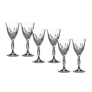 Lorren Home Trends Fire Wine Goblet (Set of 6)