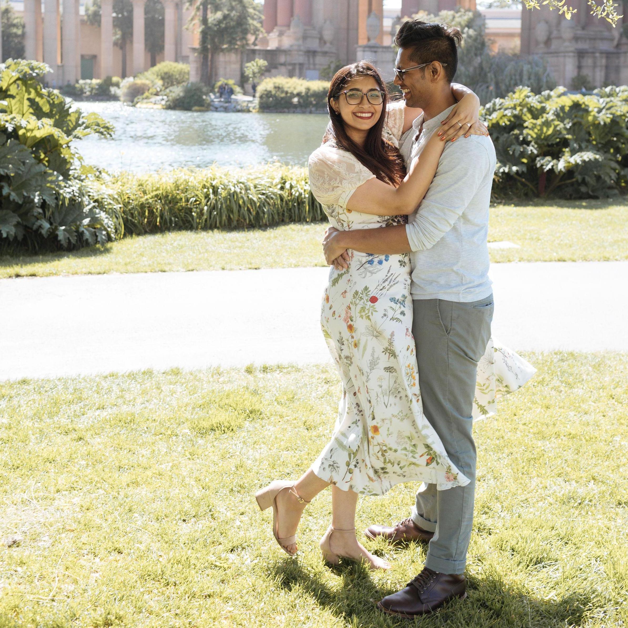 Contemplating a future of marital bliss