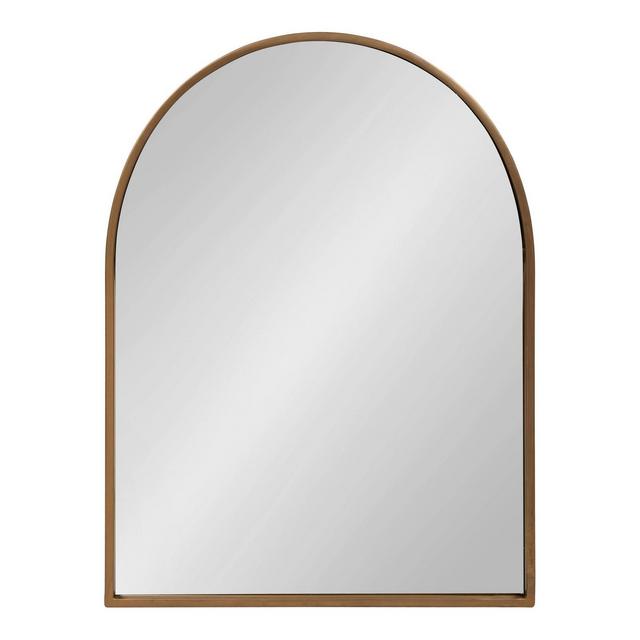 24" x 32" Valenti Framed Arch Mirror Gold - Kate and Laurel