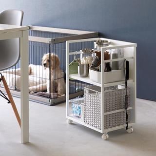 Tower 2-Tier Hideaway Storage Cart