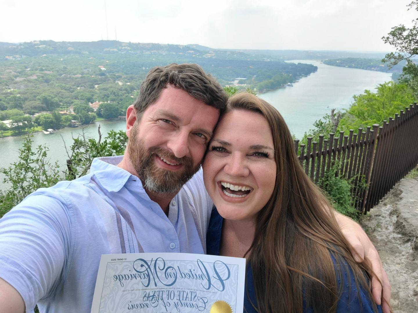 5/8/23 - got our marriage license!