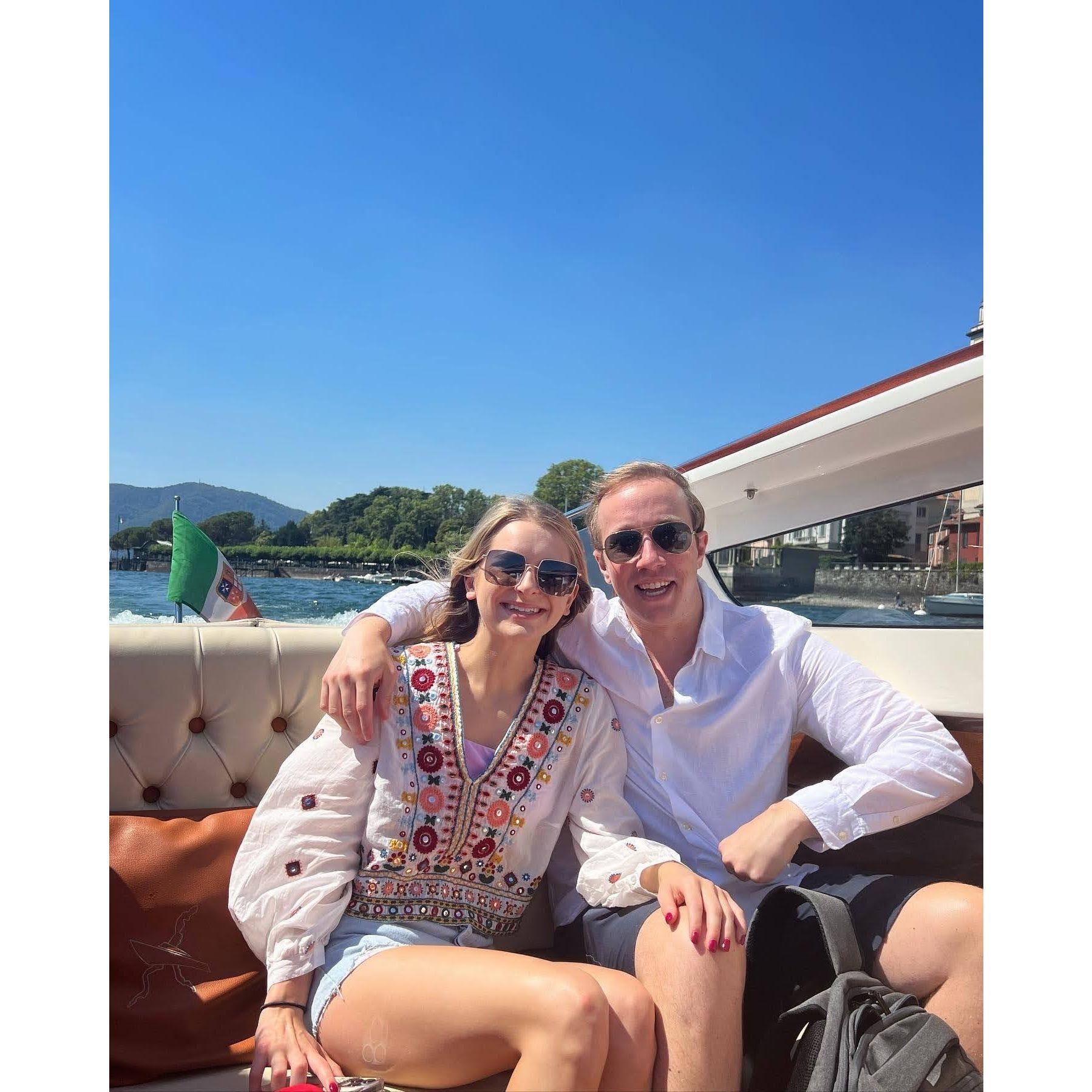 Cruising Lake Como