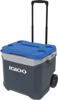 Igloo Latitude 60 Quart Rolling Cooler - White
