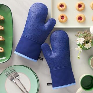Spade Flower Oven Mitt, Set of 2