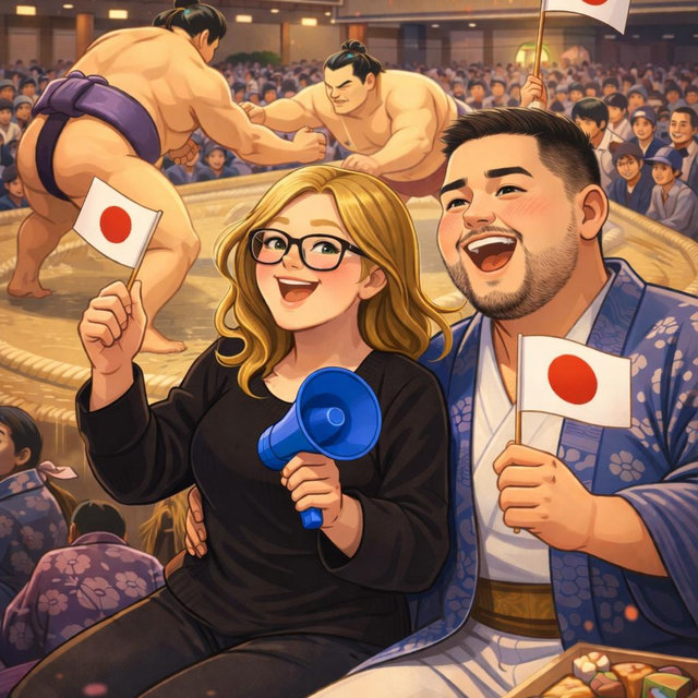 Sumo Wrestling Match