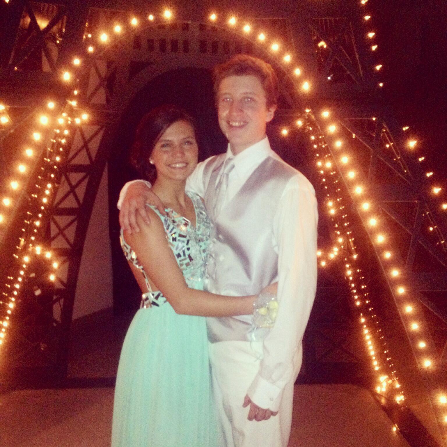 Our first prom, 2014