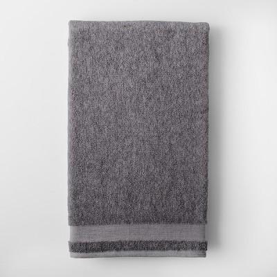 Solid Bath Sheet Dark Gray - Made By Design&#8482;