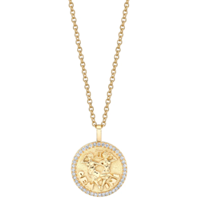 Anita Zo Small Gemini Zodiac Pendant