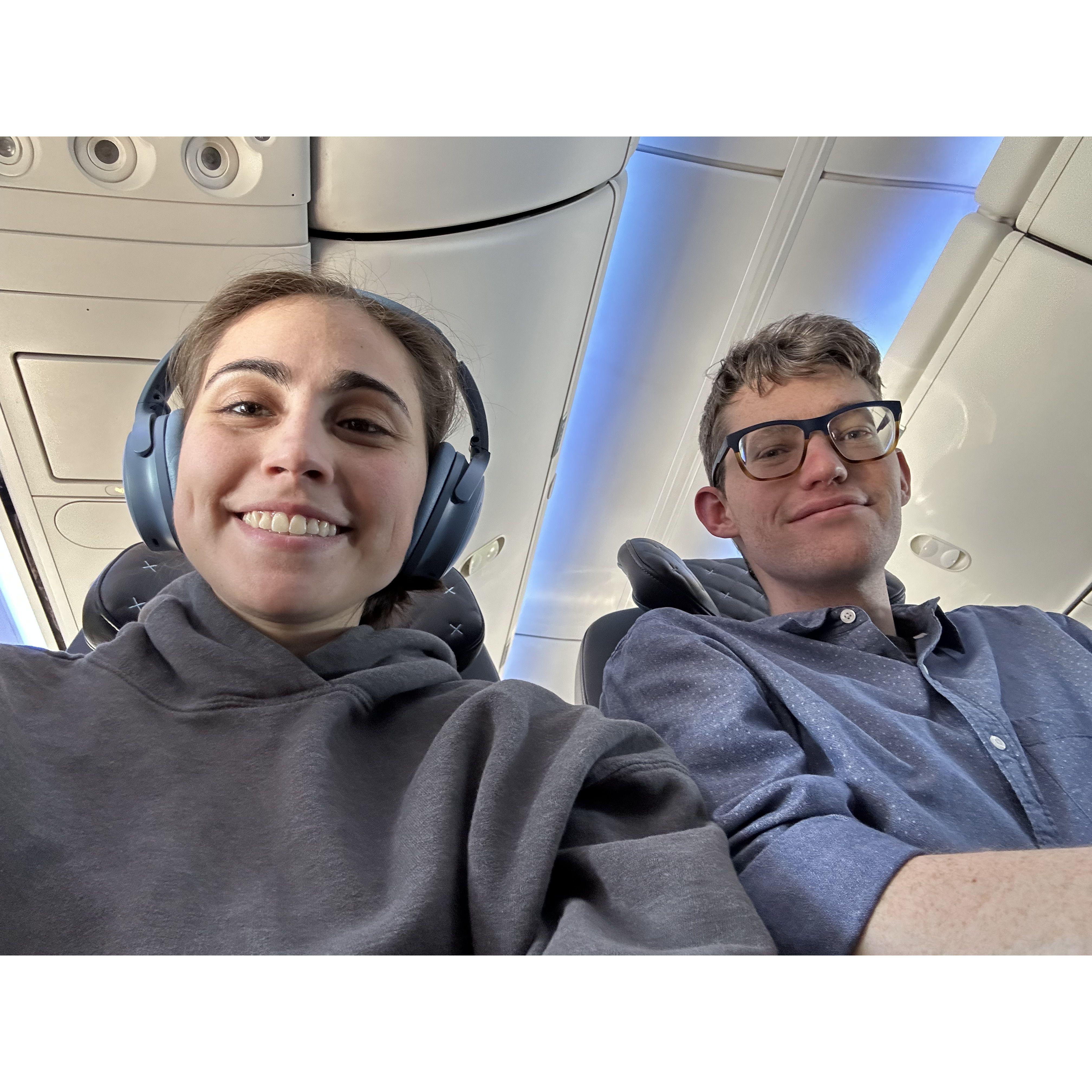 Flying to Costa Rica ✈️