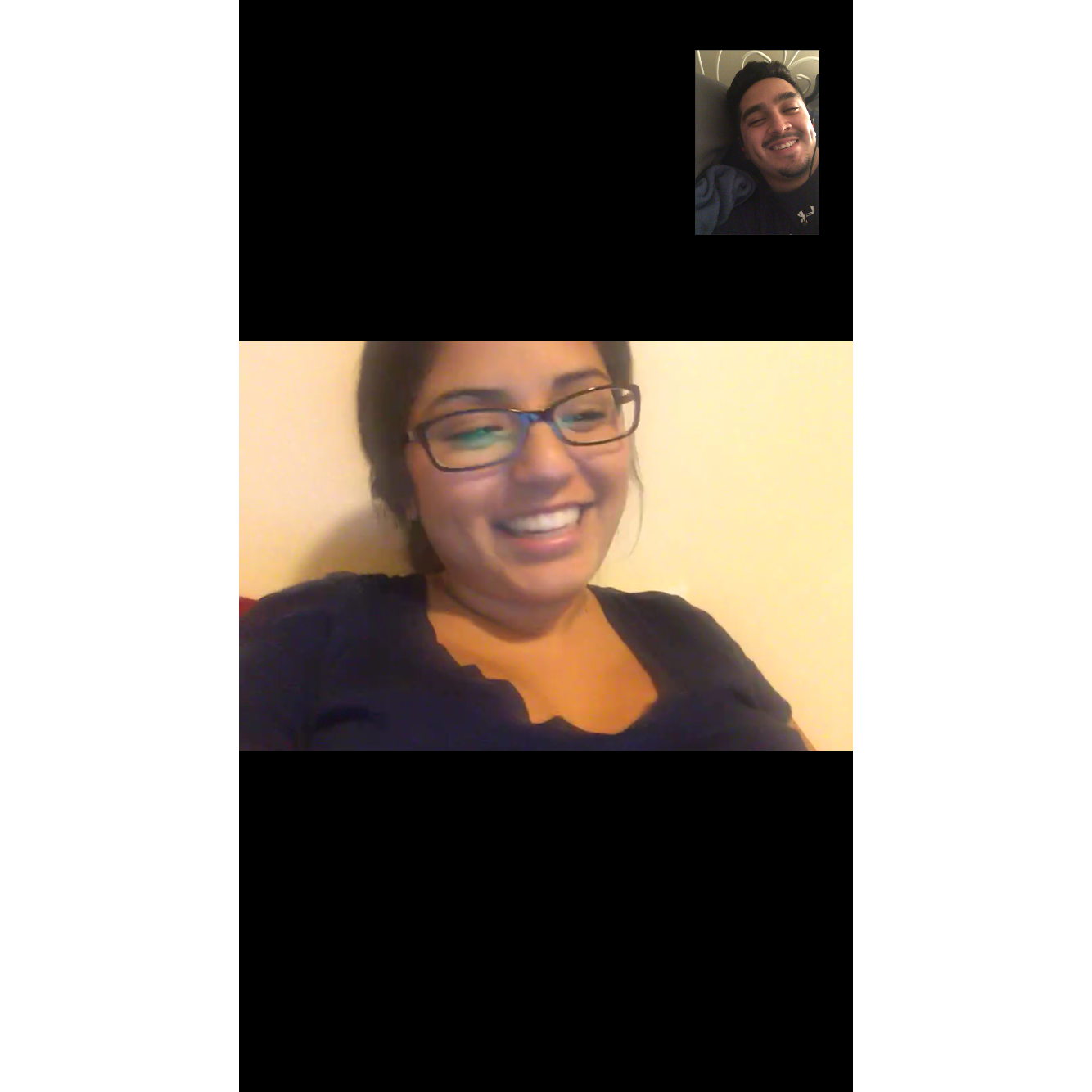Jeff just finished grad school and moved to Houston. I was finishing my last year of nursing school and the majority of our dates were through FaceTime.