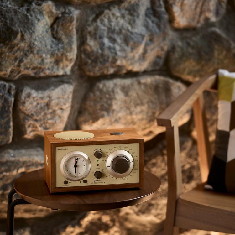 Tivoli Audio, Model Three Bluetooth Clock Radio with USB | Zola