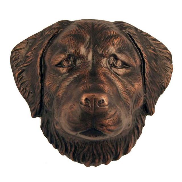 Bronze Golden Retriever Door Knocker