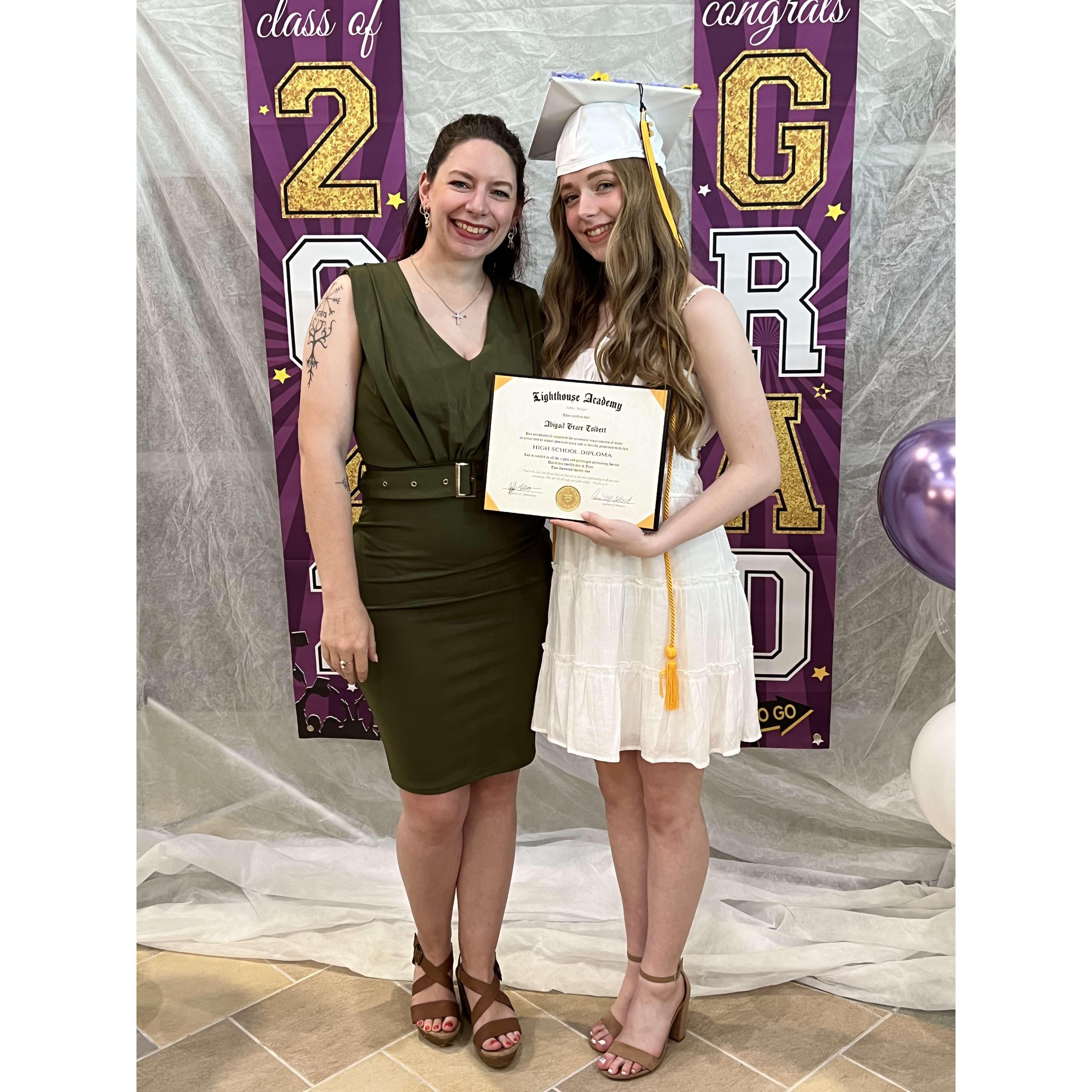 Abbie's Graduation Ceremony