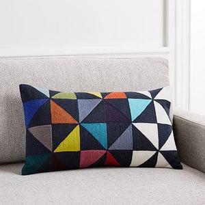 Wallace Sewell Multi Pinwheel Color Block Pillow Cover