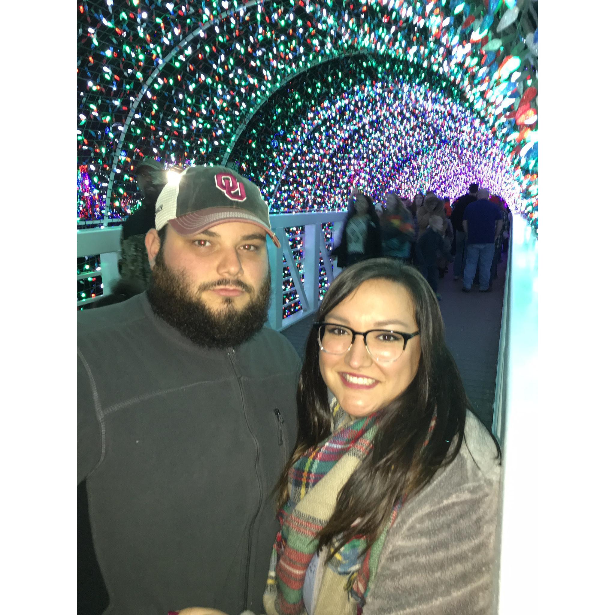 Christmas lights at Rhema 2015