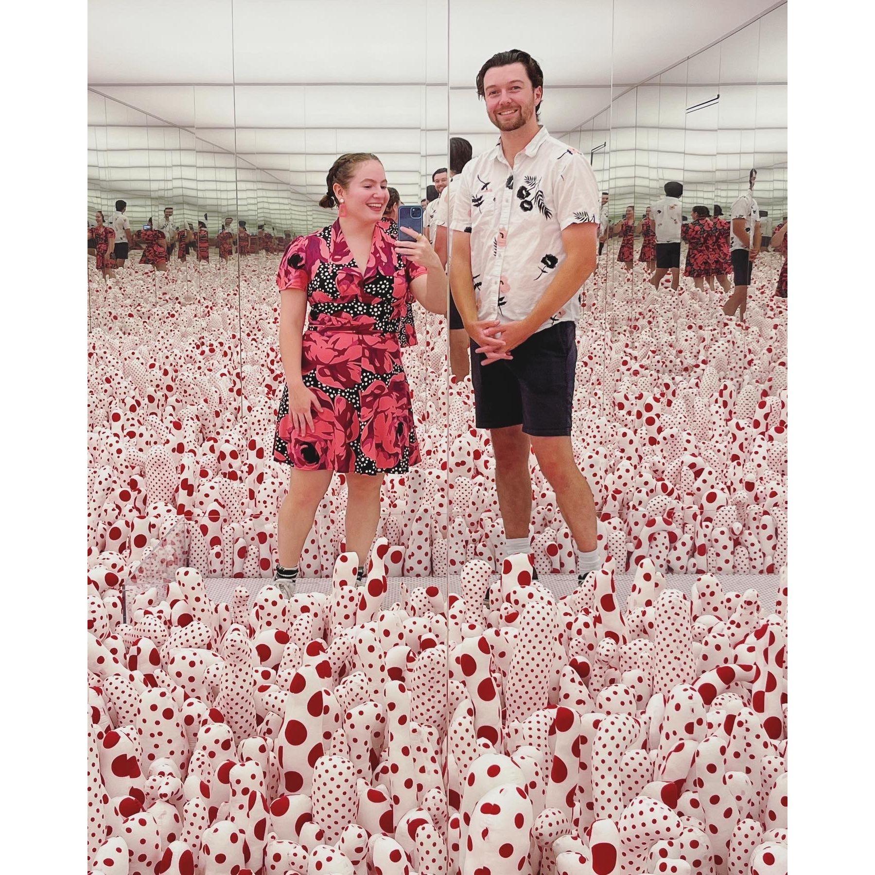 Washington, DC Yayoi Kusama Exhibit 2022