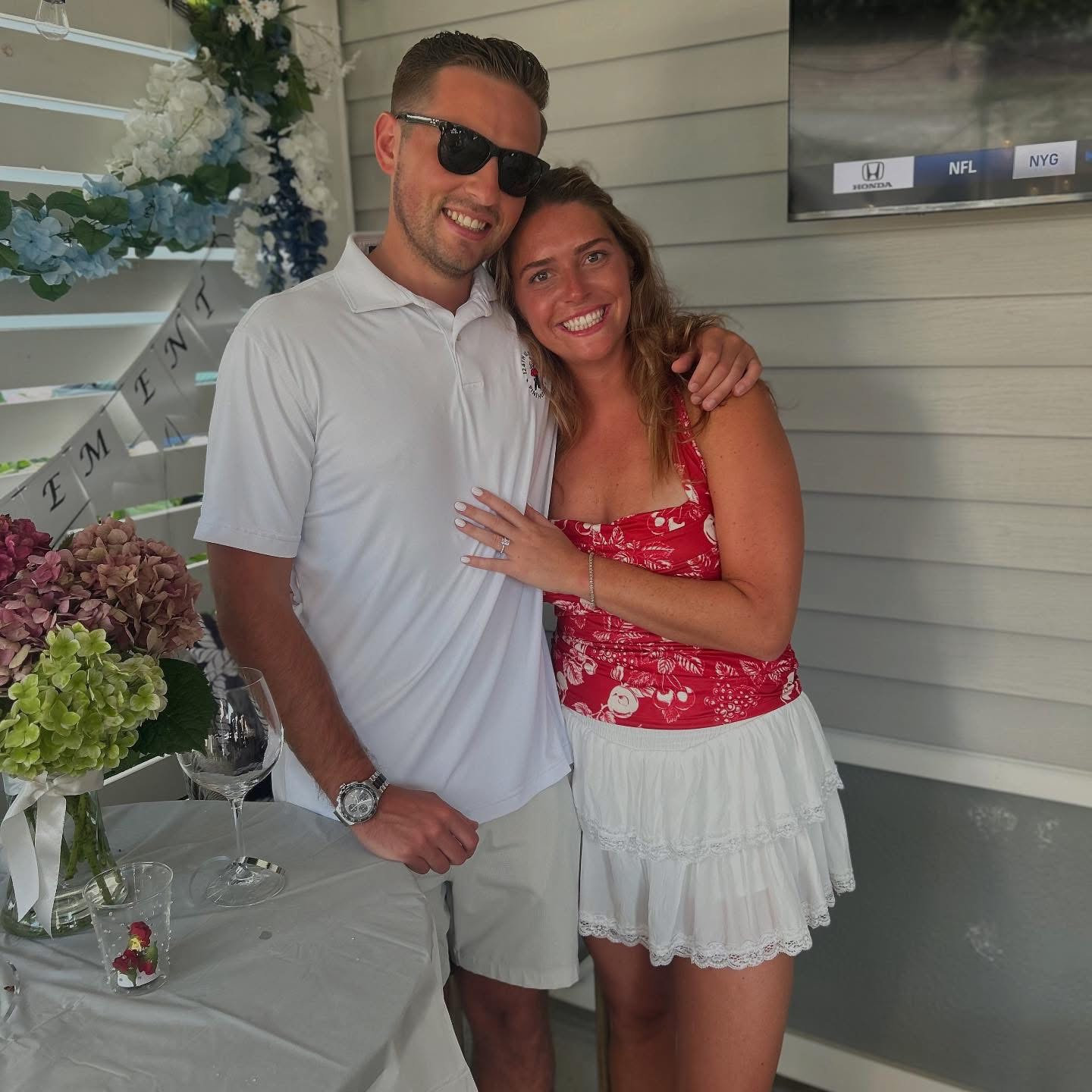 Celebrating our engagement with family