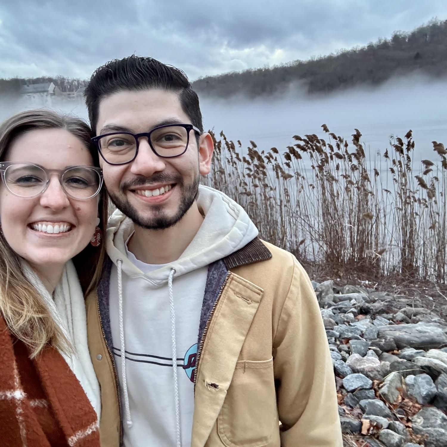 Our walk on a foggy day