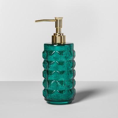 Indo Chic Mercury Glass Soap/Lotion Dispenser Green - Opalhouse™