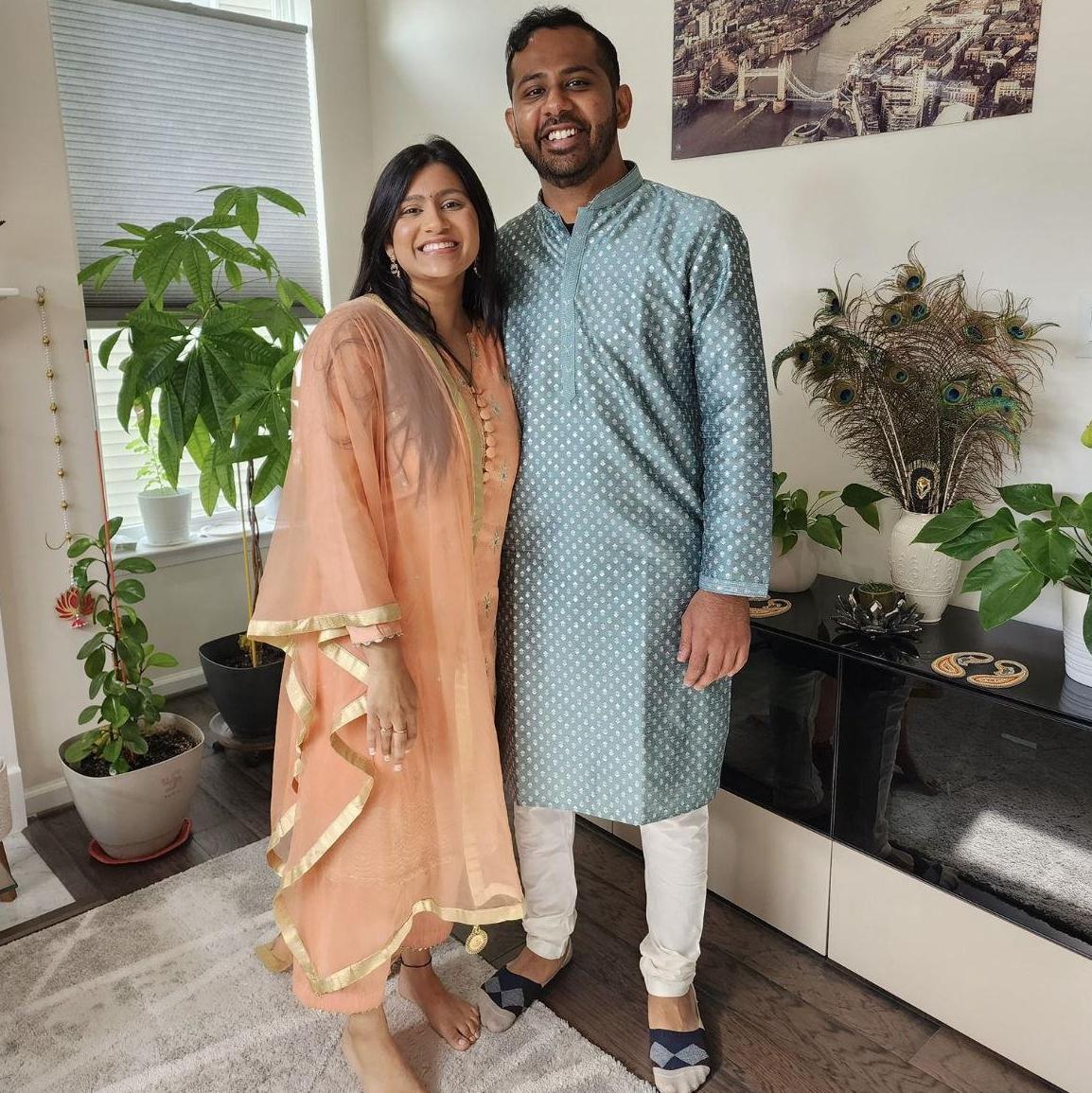November 2023 | Diwali with Poojan's family!