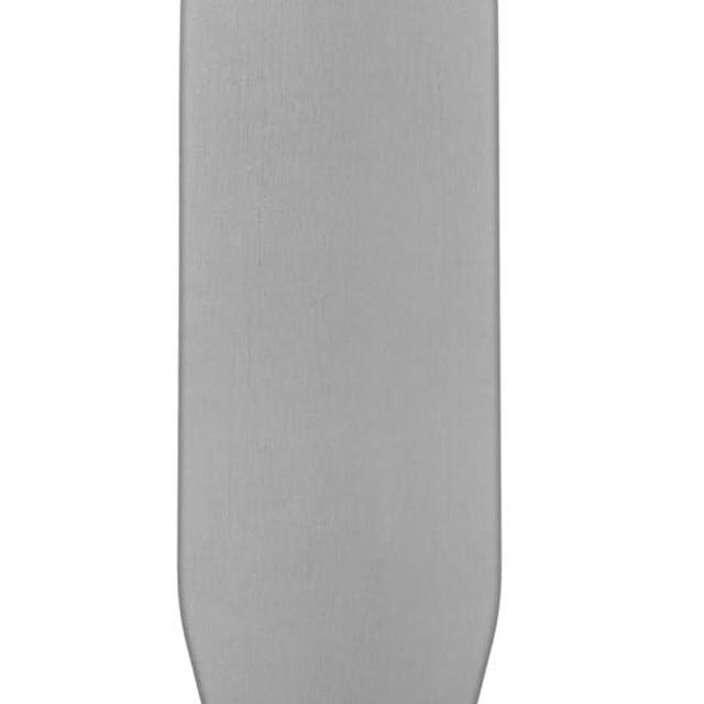 Jakeefud Ironing Board 13" X 43" W/Height Adjustable,Safety Iron Rest,Extra Heavy Cover,Heat & Scorch Resistant Fabric, Anti-Skid Feet,Easy to Fold Gray