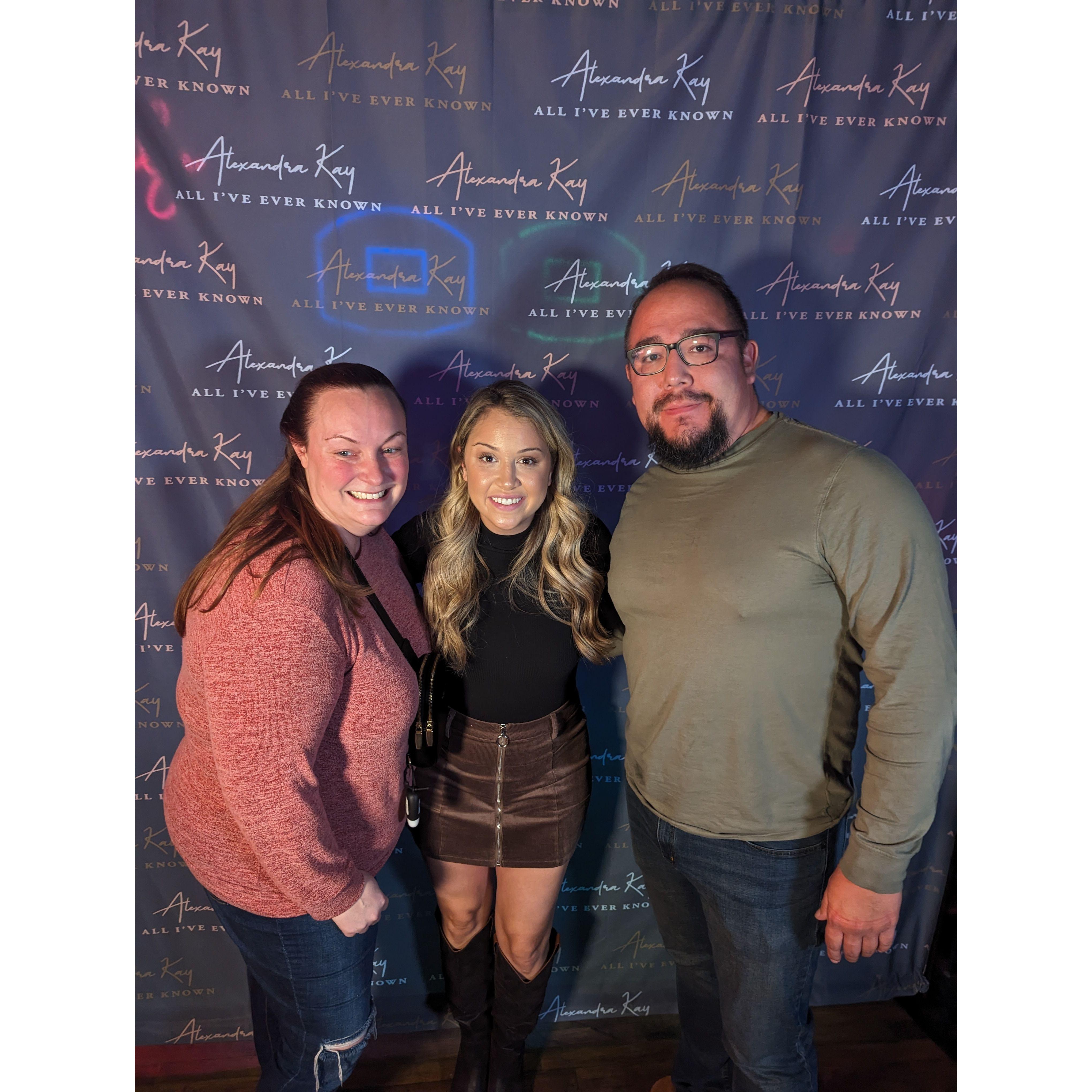 Meeting the singer/songwriter of our First Dance song! She's the sweetest human being ever!