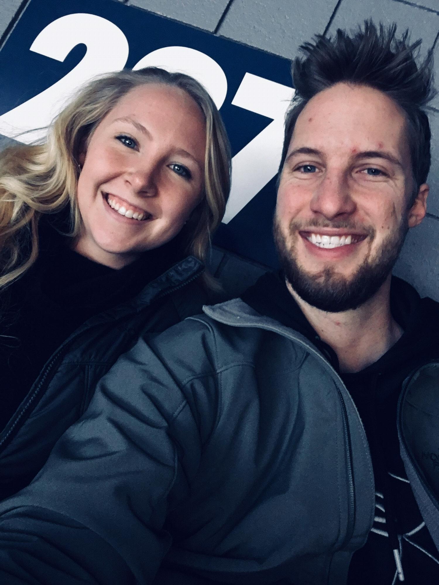 New Years at a Griffins game