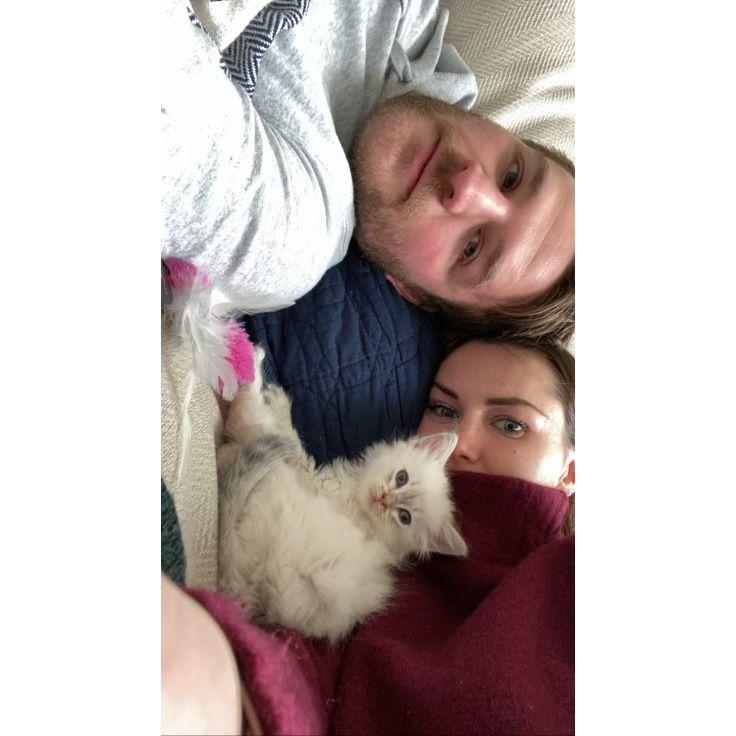 Winter of 20/21, Molly brought Ophelia (Ophie) into the family, much to Jim's reluctance. That reluctance turned into love VERY quickly.