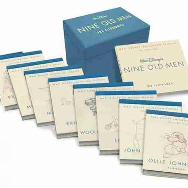 Walt Disney Animation Studios The Archive Series Walt Disney's Nine More Old Men (Nine More Old Men: The Flipbooks): The Flipbooks (Disney Editions Deluxe)