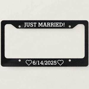 Custom License Plate Frame
