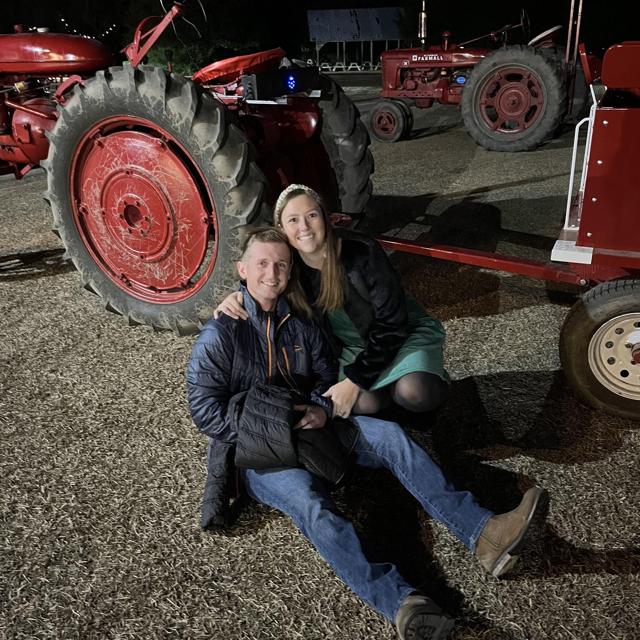 Our annual trip to Mikes Farm for Christmas!