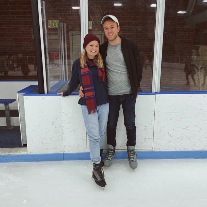 Ice skating at U of I in 2019