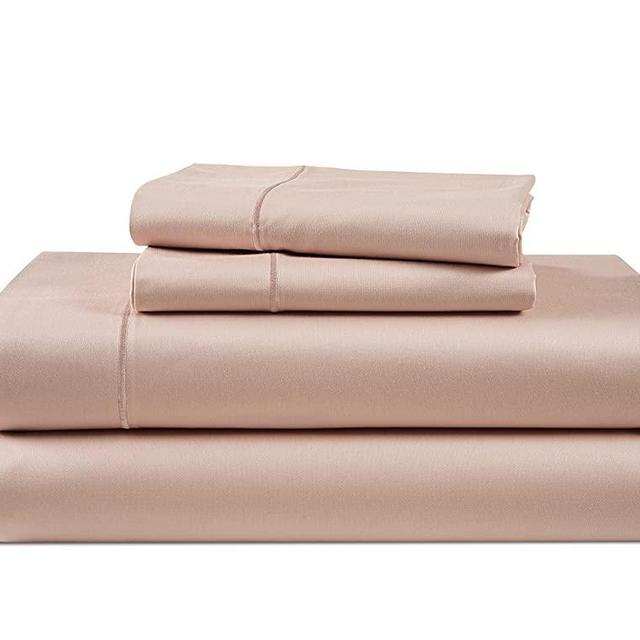 Luxury 100% Egyptian Cotton Bed Sheets - 1000 Thread Count 4-Piece Sepia Rose King Sheets Set, Long Staple Cotton Bedding Sheets, Sateen Weave, Hotel Sheets, 16" Deep Pocket (Fits Upto 17" Mattress)