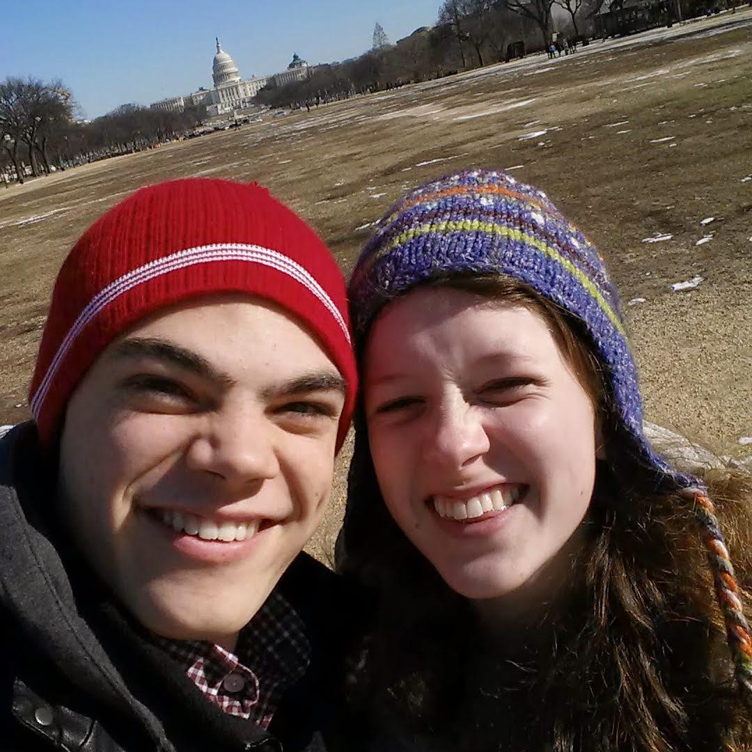 Our 6-month dating anniversary - we went to the National Mall and explored some Smithsonians!