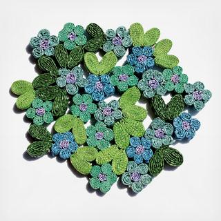 Florigraphie Non Ti Scordar Di Me Straw Pot Holder