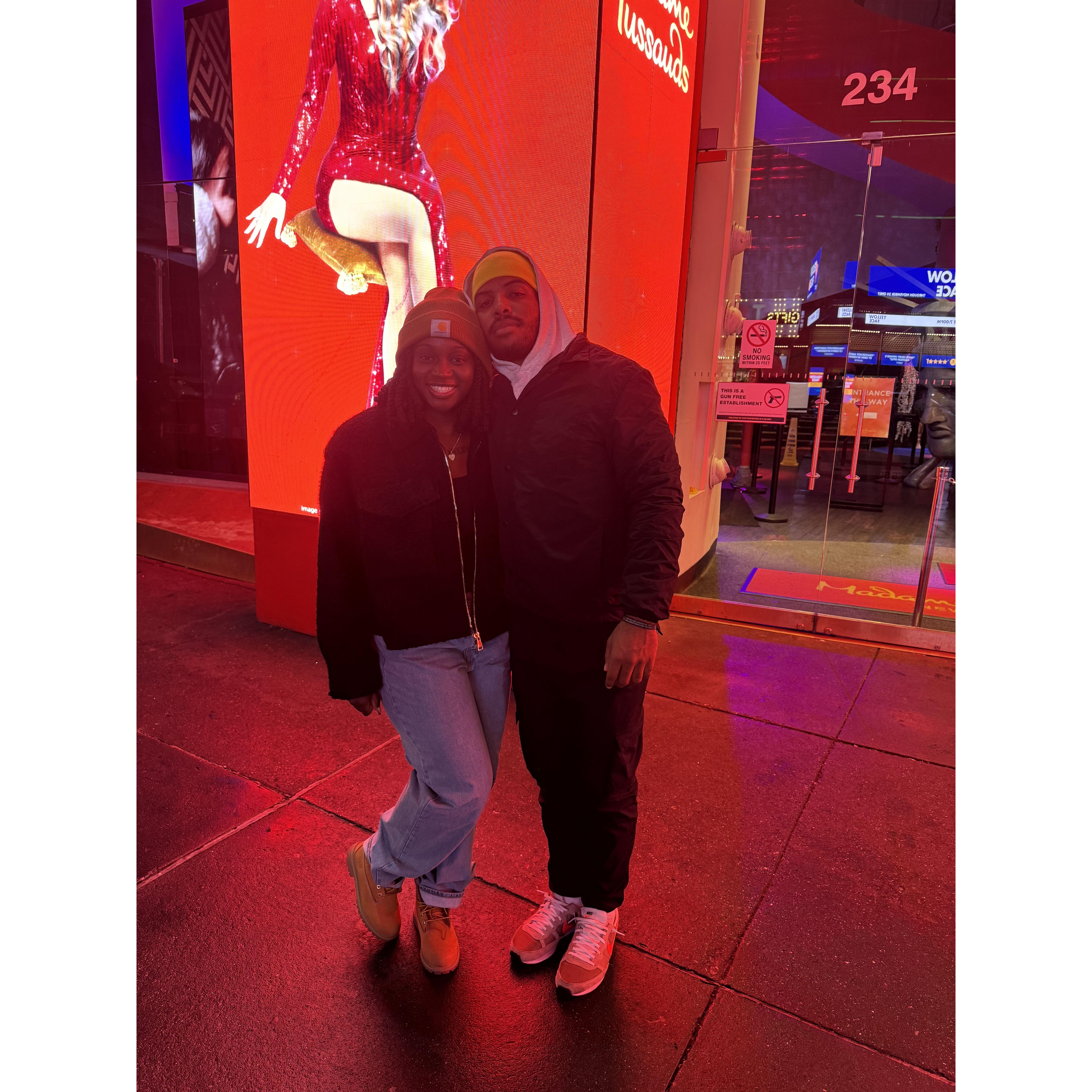 "A great trip to New York celebrating our friend’s birthday! Laughs, love, and memories made—cherishing every adventure together and looking forward to a lifetime of them! 🗽🎉❤️